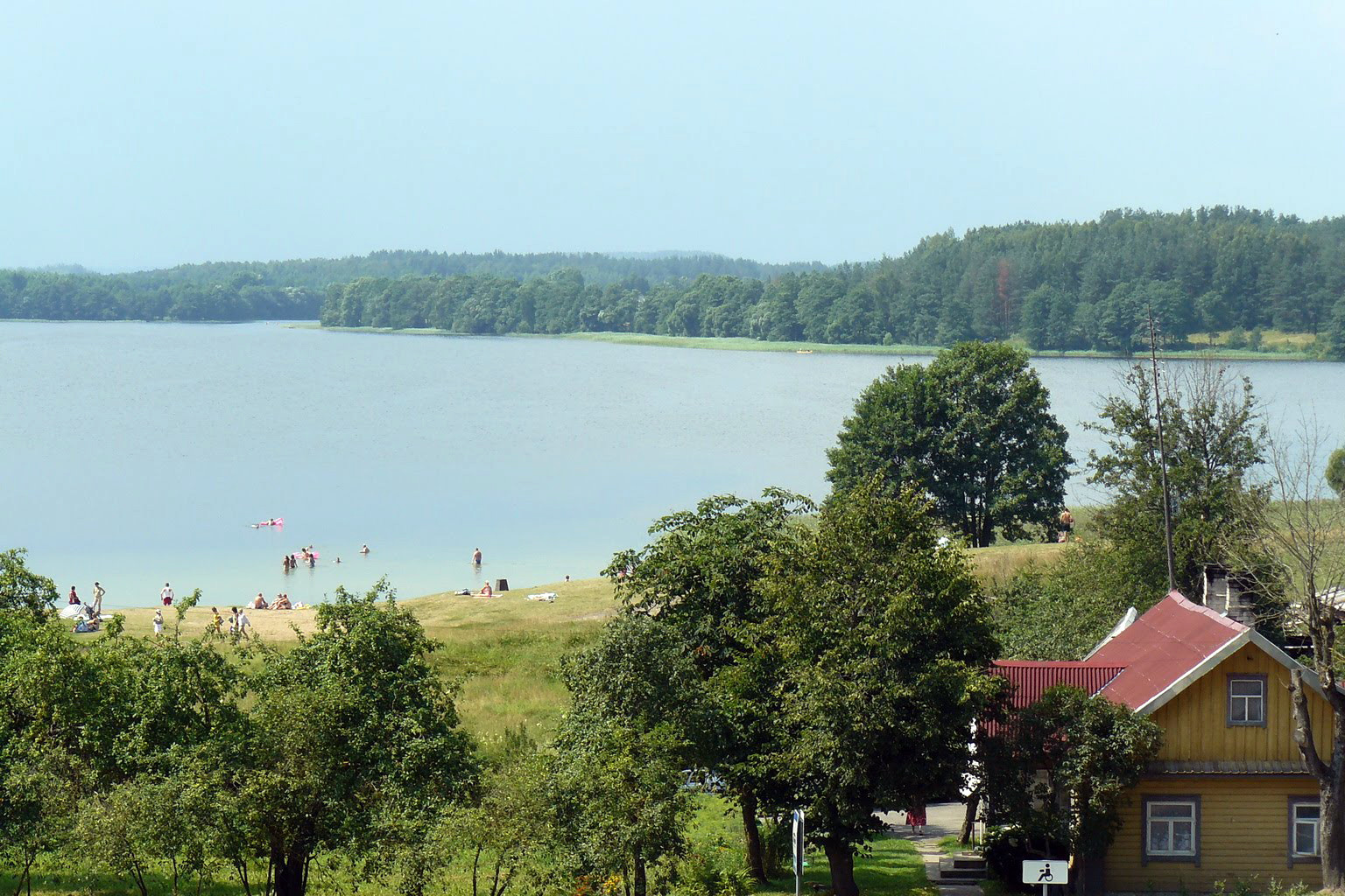 Палуше (Palūšė) – небольшая деревня на востоке Литвы – фотографии Литвы