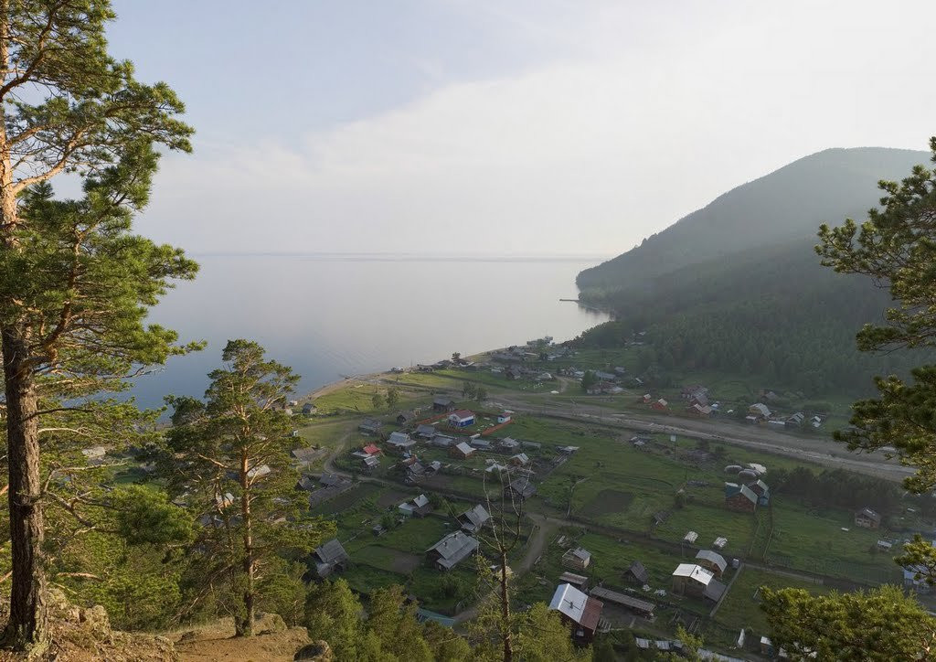 Панорамный вид деревни, Россия. Фото 1 – фотографии России