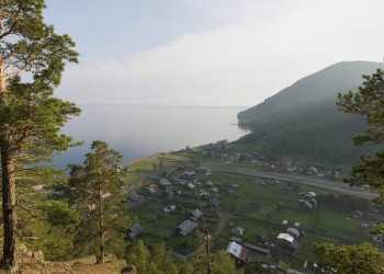 Панорамный вид деревни, Россия. Фото 1 – фотографии России