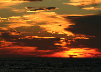 Закат на острове Лошинь, Хорватия – фотографии Хорватии