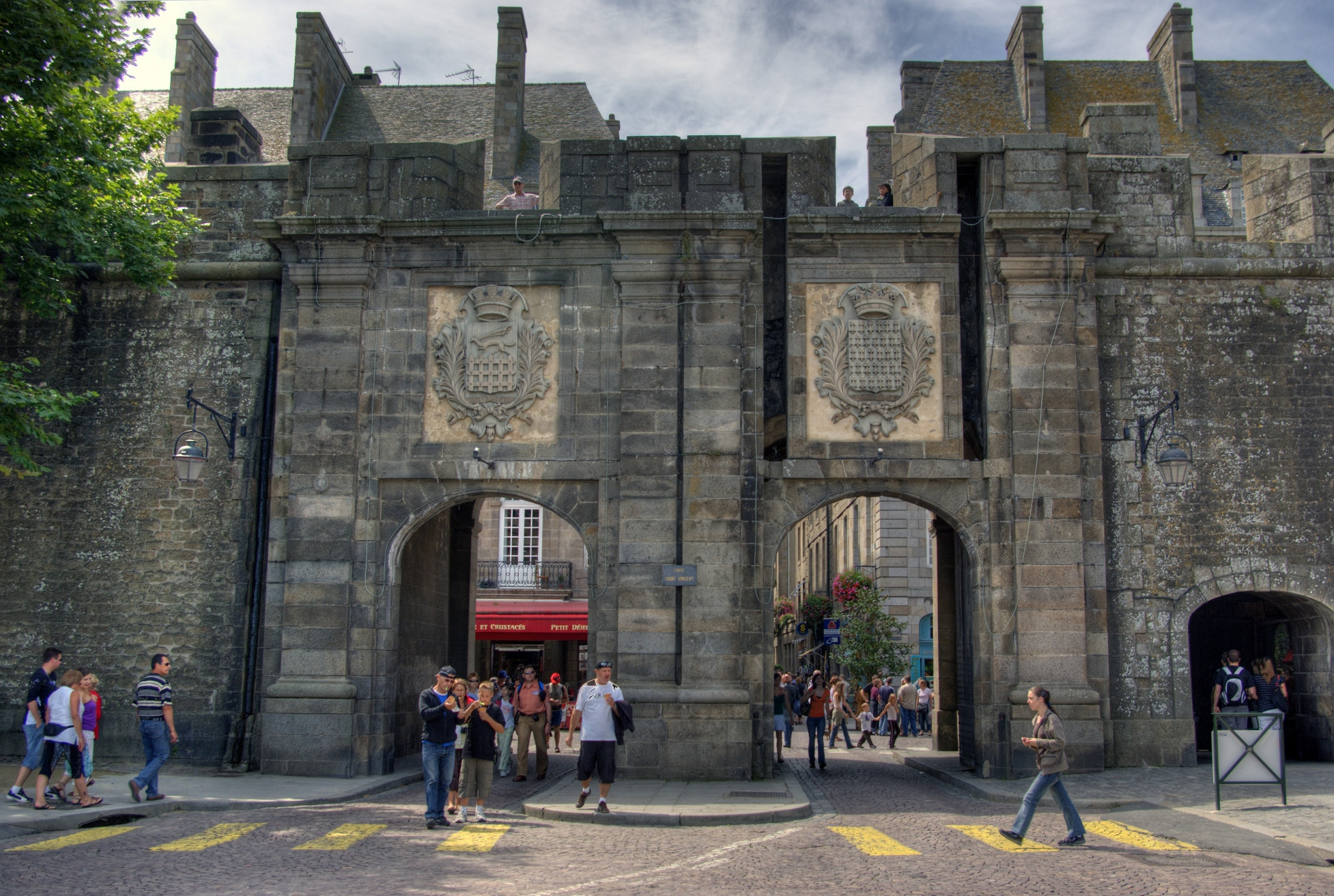 Достопримечательность в Сен-Мало, Франция – фотографии Франции