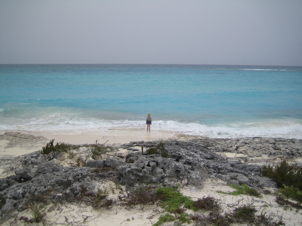 Берег на острове Аклинс, Багамские острова. Фото 1 – фотографии Багамских островов