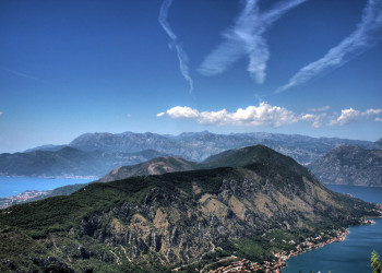 Горы в Которском заливе, Черногория. Фото 24 – фотографии Черногории