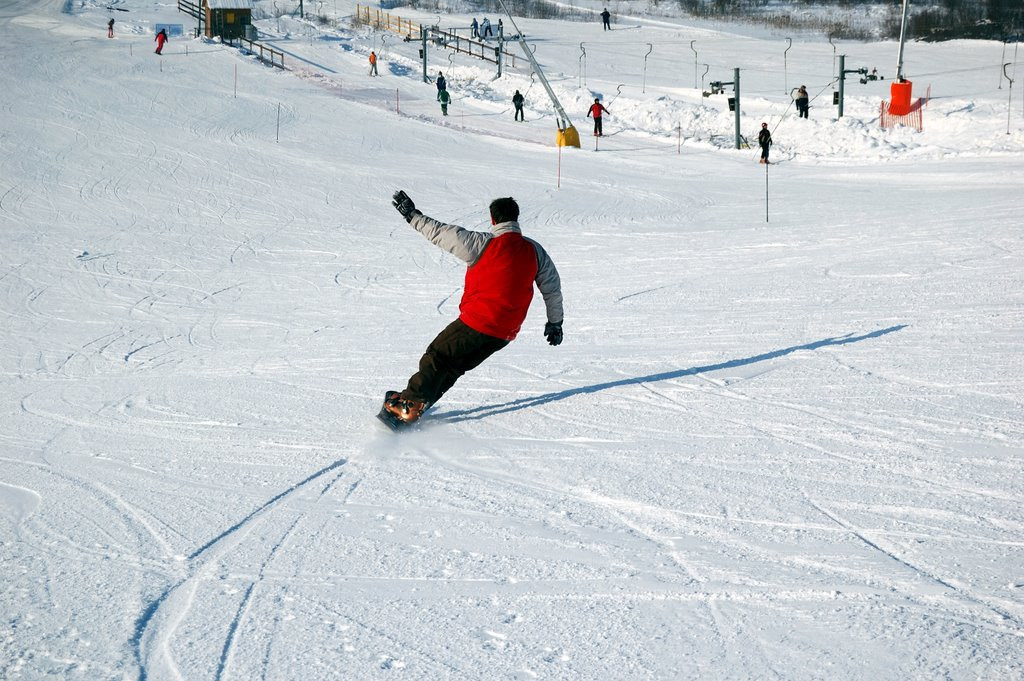 Лыжная трасса в Охта Парк, Россия. Фото 9 – фотографии России