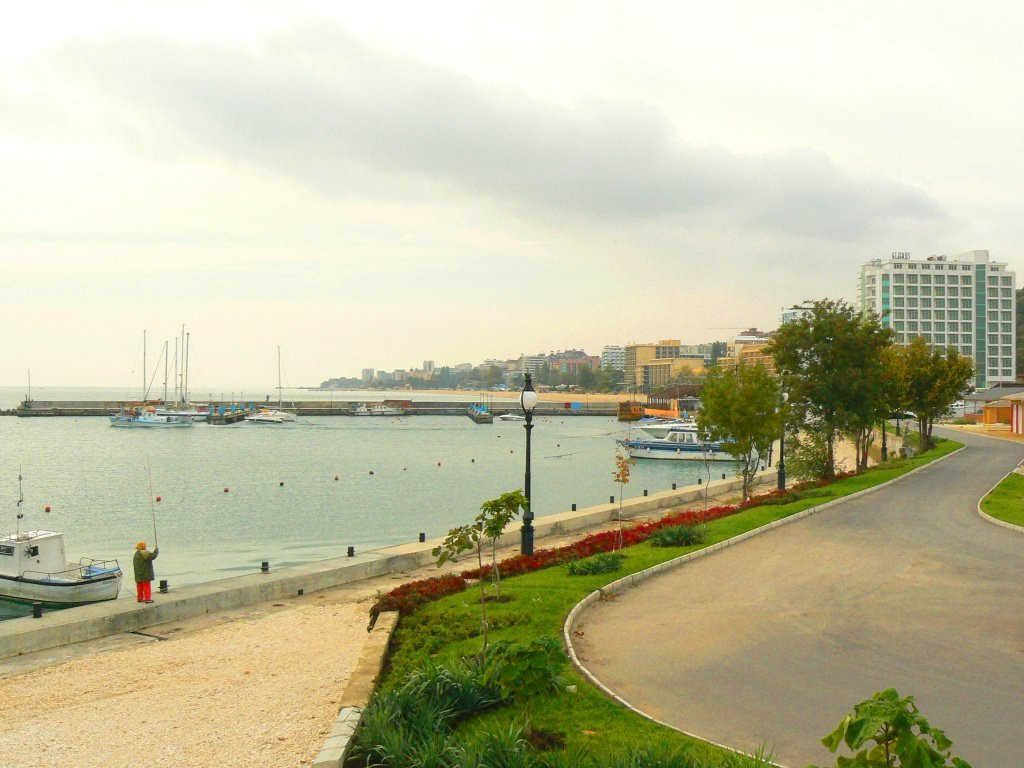 Набережная  в Золотых песках, Болгария. Фото 4 – фотографии Болгарии