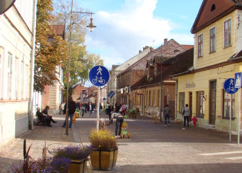 Улицы Кулдиги – фотографии Латвии