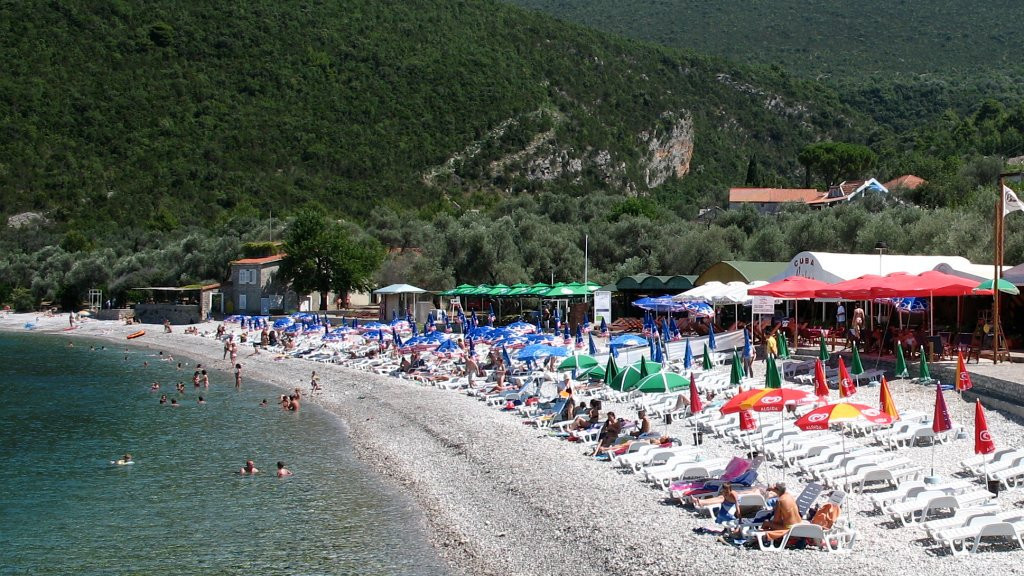 Пляж в Игало, Черногория. Фото 5 – фотографии Черногории