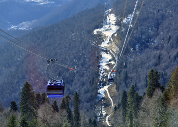 Горнолыжный комплекс Газпрома, Сочи – фотографии России