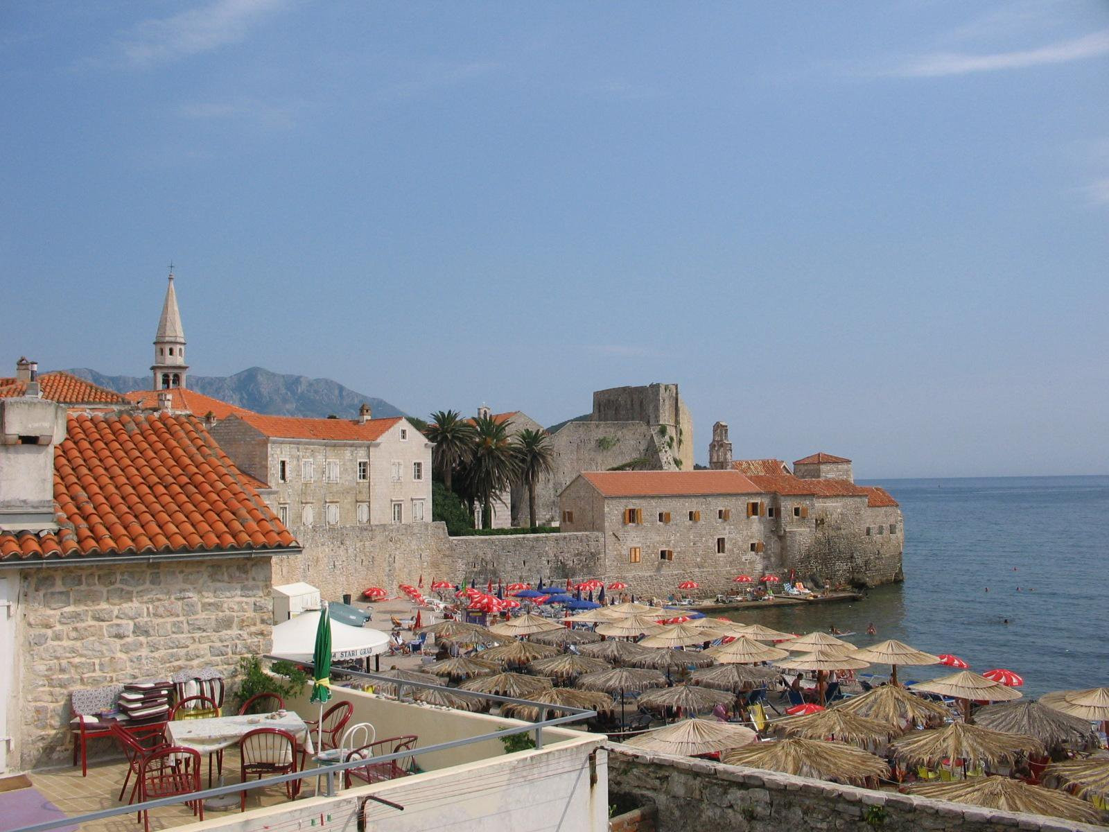 Пляж в Будва, Черногория. Фото 22 – фотографии Черногории