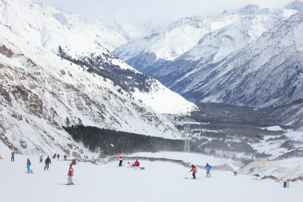 Зона катания Эльбрус, Россия. Фото 17 – фотографии России