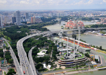 Колесо обозрения "Singapore Flyer" – фотографии Сингапура