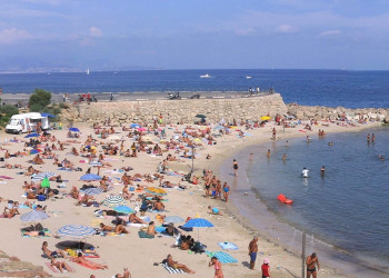 Пляж в Антиб, Франция. Фото 20 – фотографии Франции