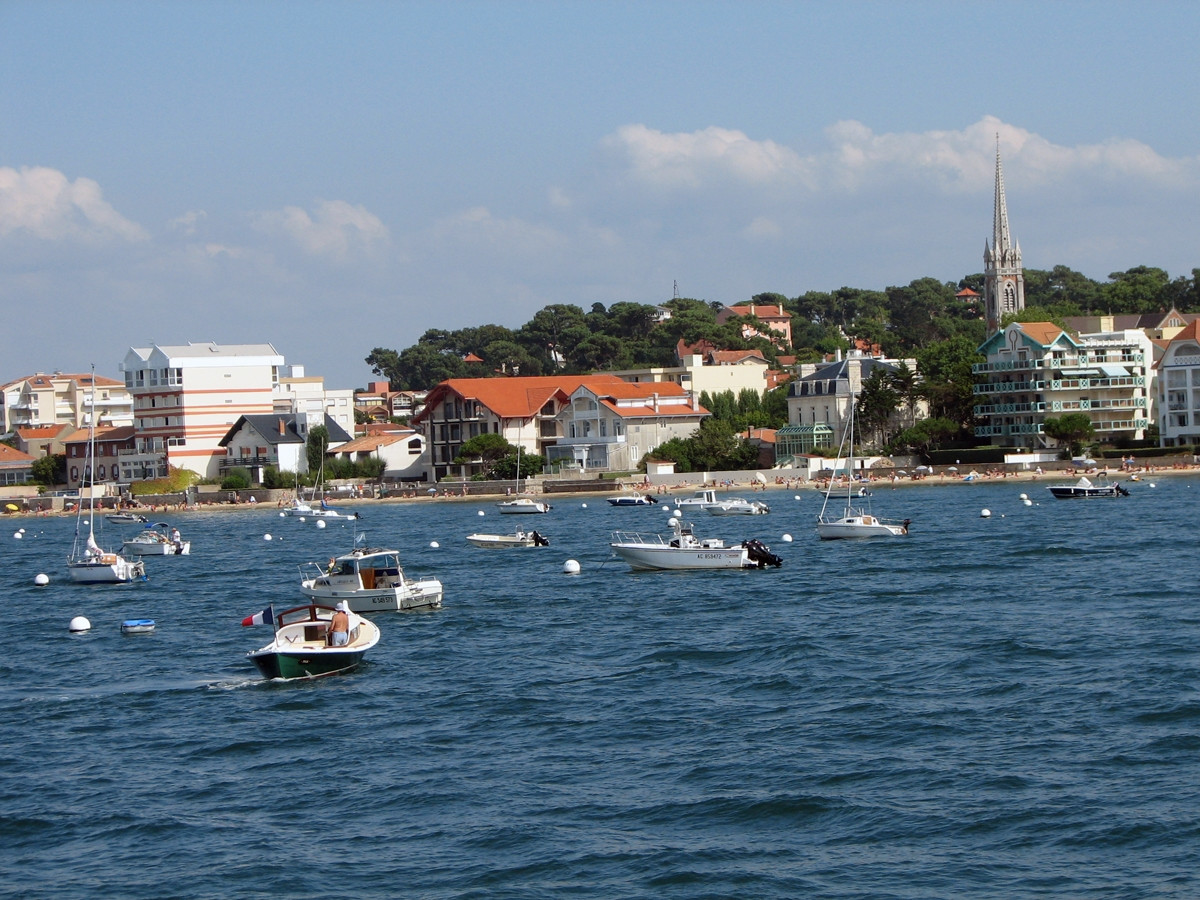 Яхты и катера в Аркашоне, Франция. Фото 1 – фотографии Франции