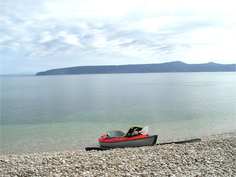 Пляж в Мощеничка-Драга, Хорватия. Фото 14 – фотографии Хорватии