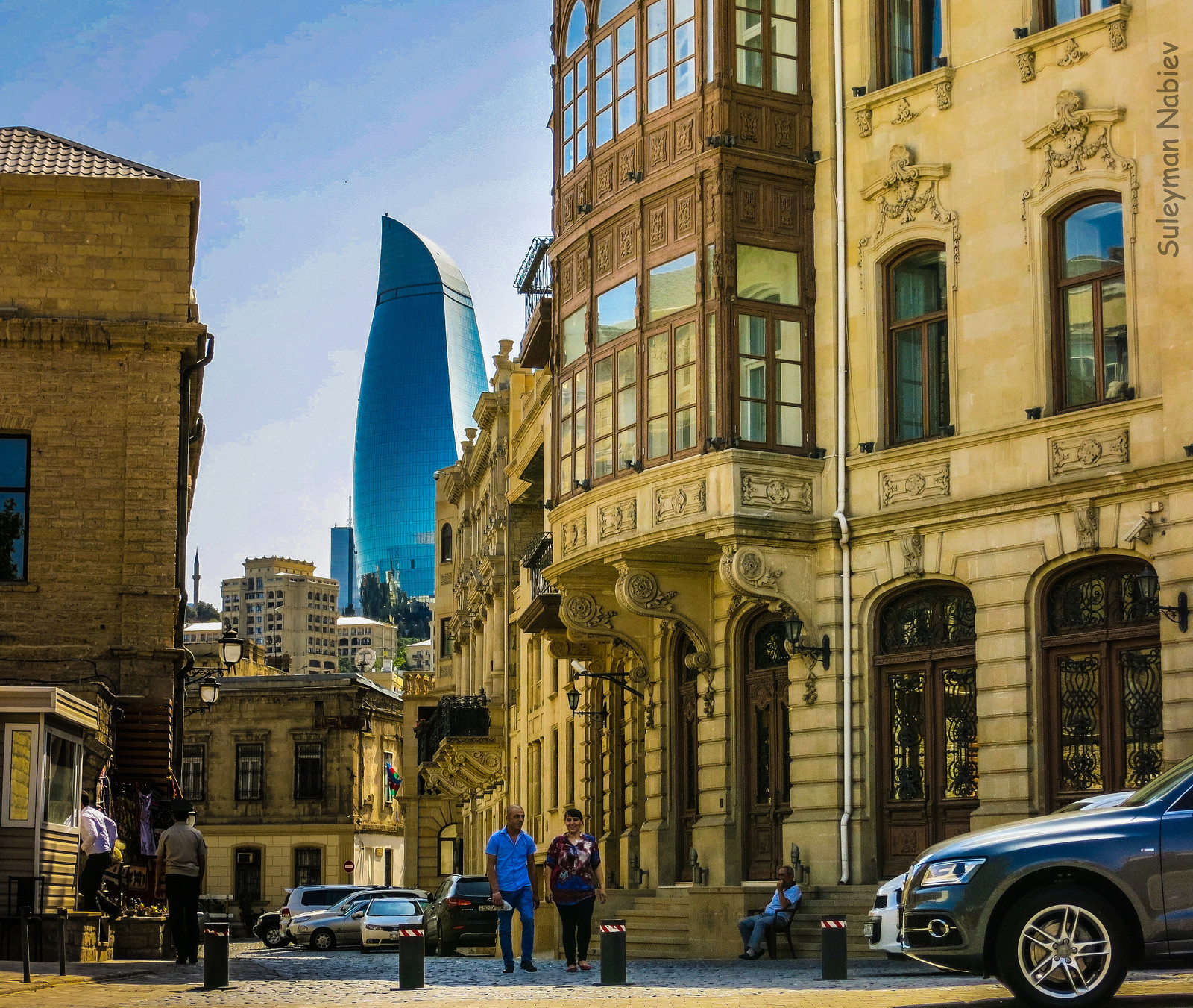 Улочки Баку, очень по-европейски – фотографии Азербайджана