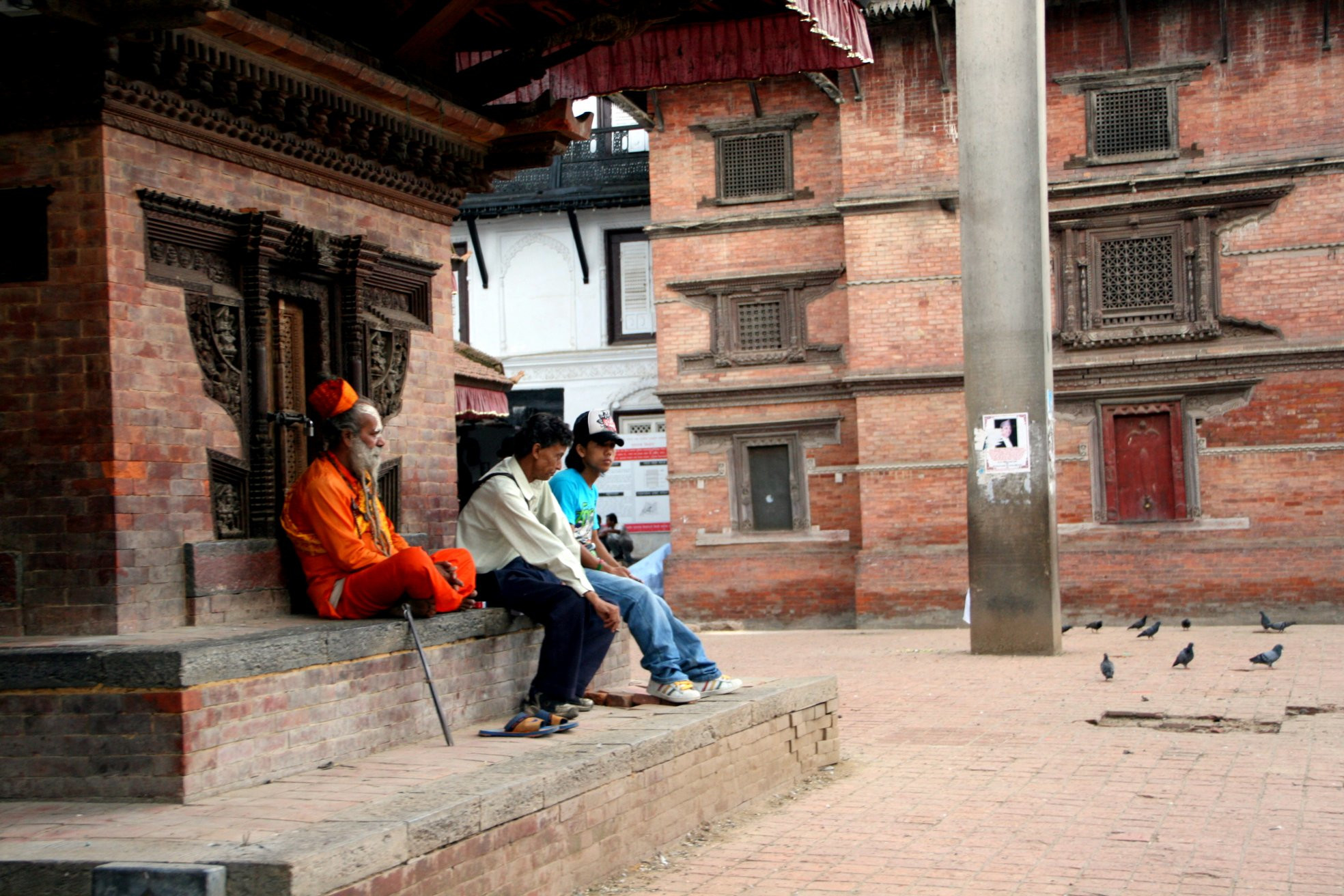 Ситх на площади Дурбар – фотографии Непала