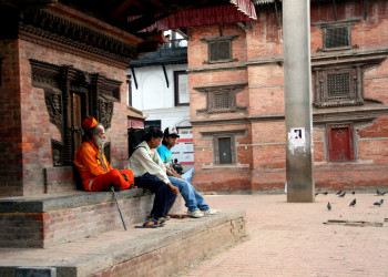 Ситх на площади Дурбар – фотографии Непала