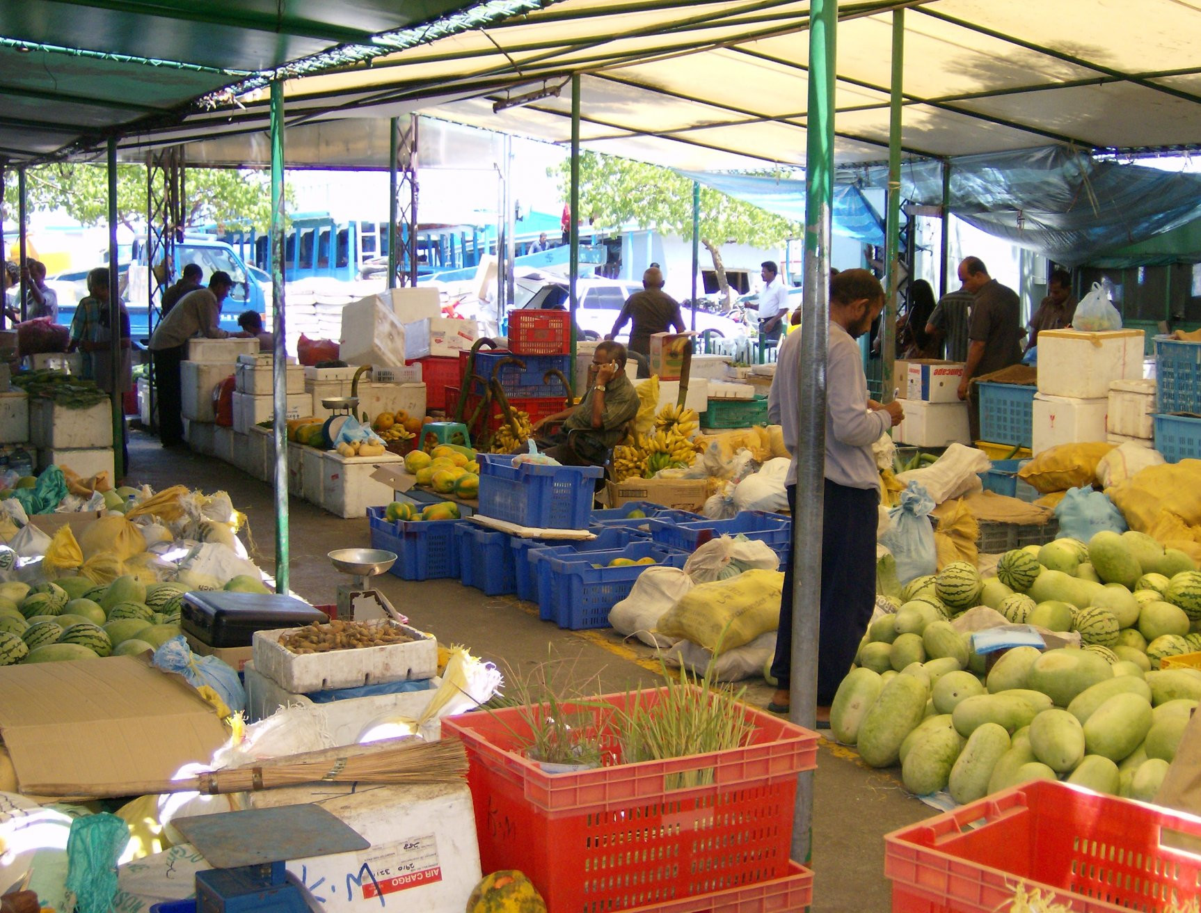 Базар в Северной Мале Атолл, Мальдивы – фотографии Мальдивских островов