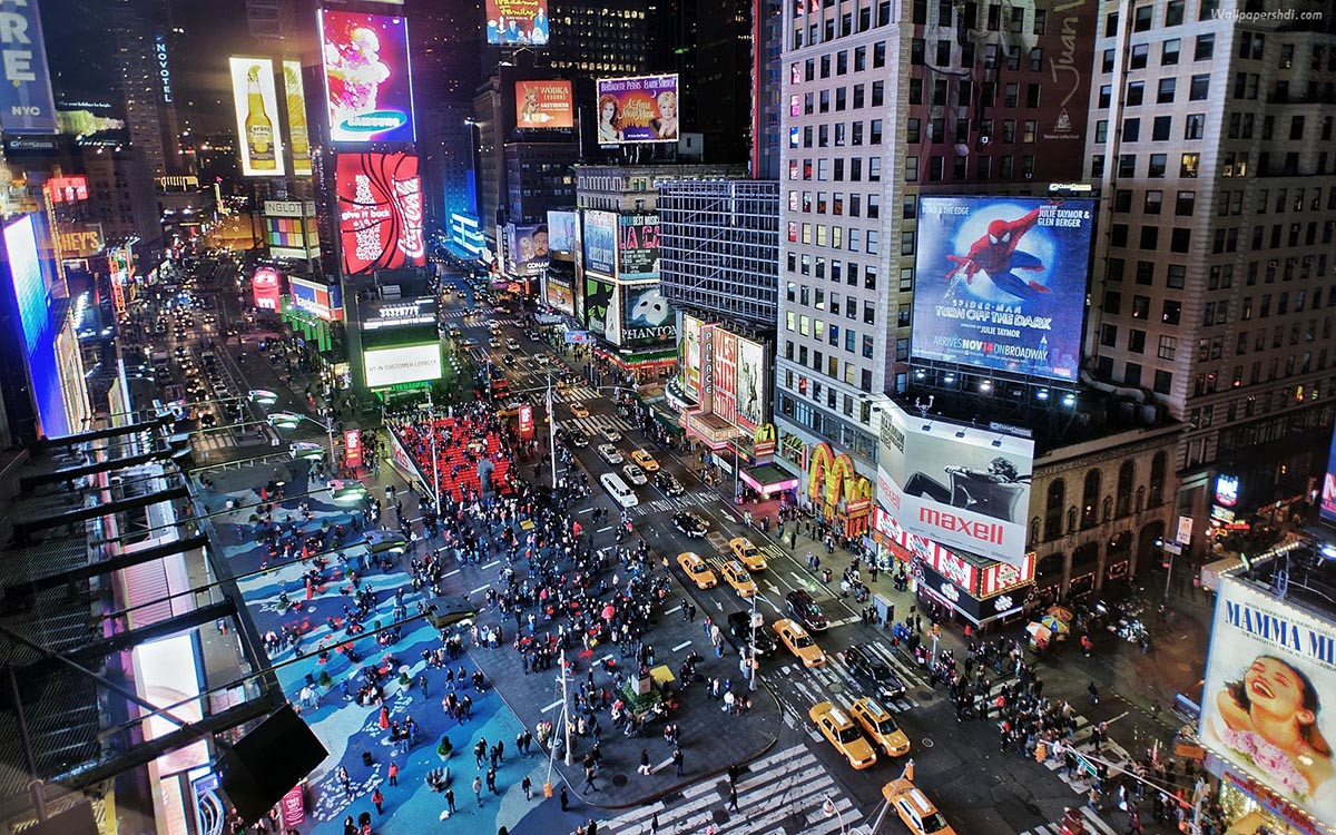 Таймс-сквер (Times Square) – фотографии США