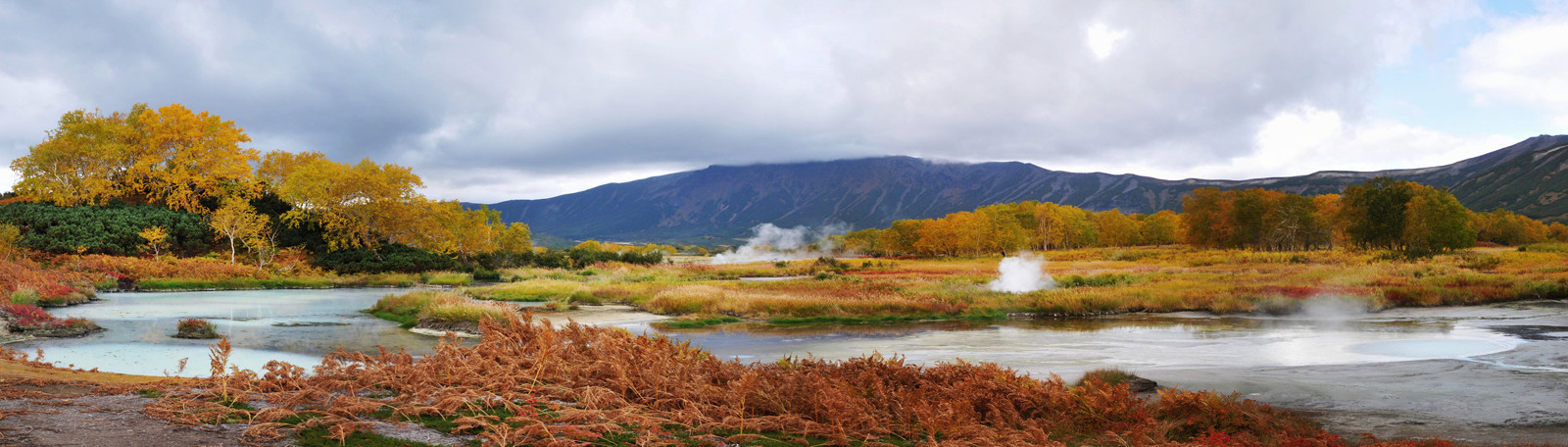 Кальдера вулкана Узон, Кроноцкий заповедник, Камчатка. Фото 1 – фотографии России