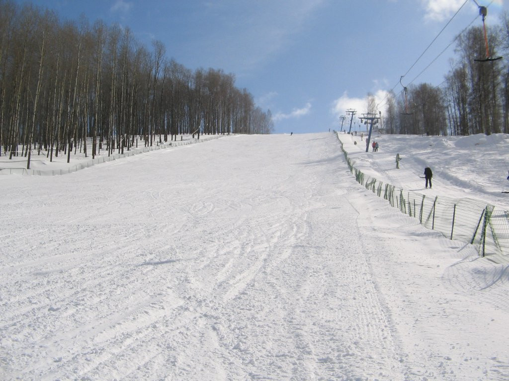 Лыжная трасса в Юрманка, Россия – фотографии России