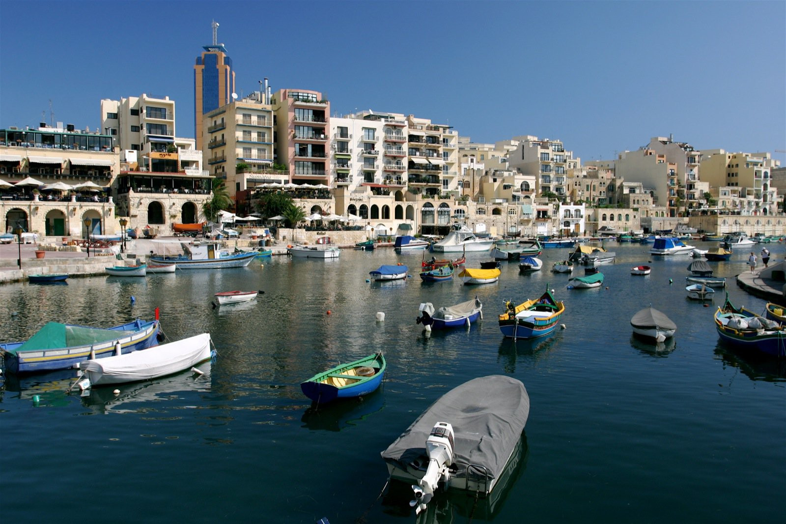 Сент-Джулианс, Мальта остров, Мальта, фото № 42810 – фотографии Мальты