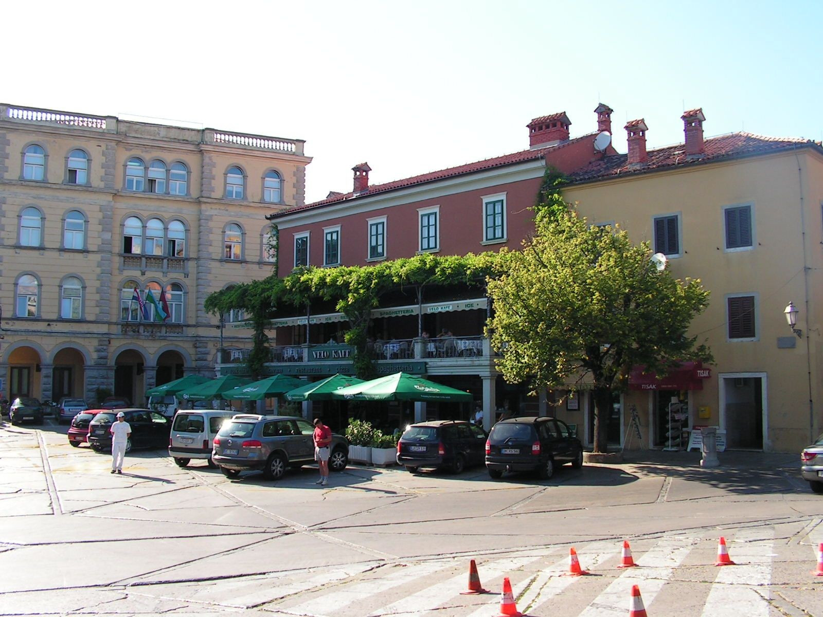 Улица в Лабине, Хорватия. Фото 1 – фотографии Хорватии