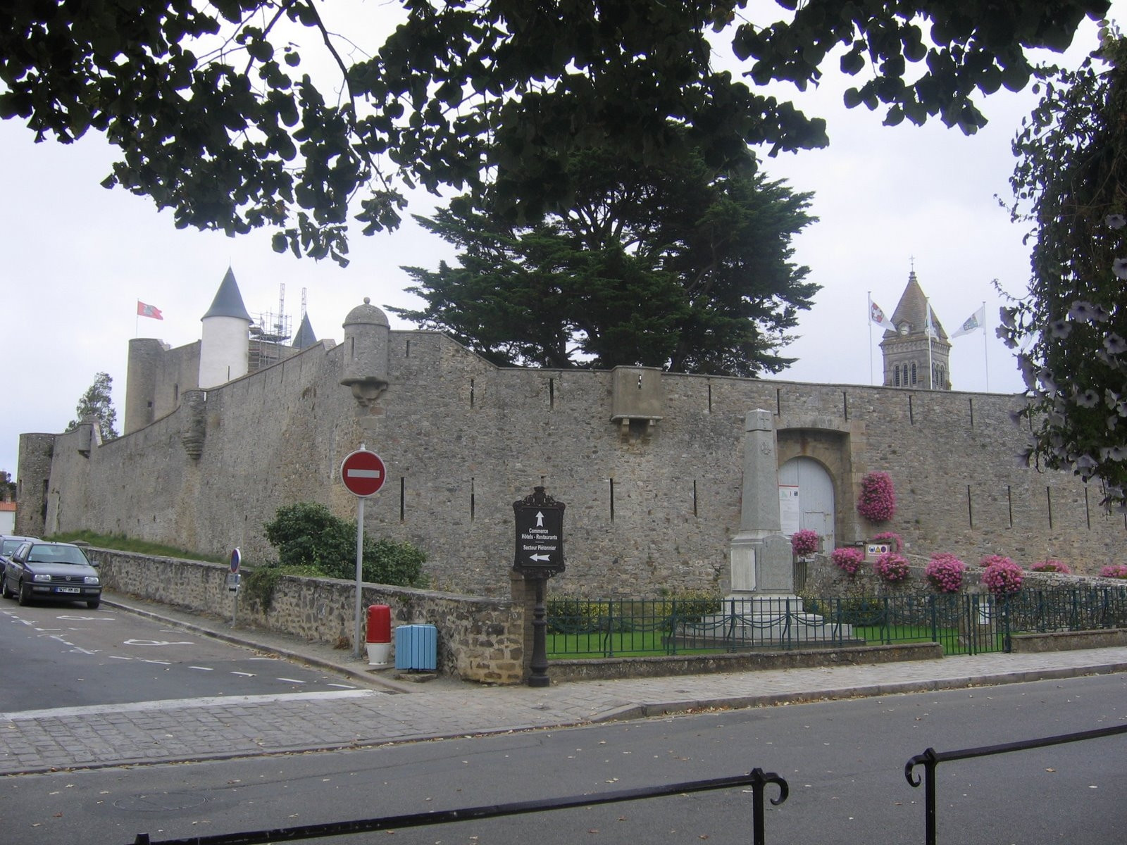 Крепость в Нуармутье, Франция – фотографии Франции