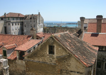 Крыши домов в Сплит, Хорватия. Фото 11 – фотографии Хорватии
