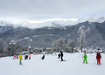 Горнолыжный курорт Роза Хутор, Сочи. Фото 8 – фотографии России