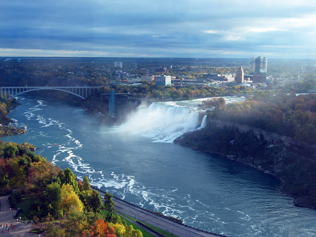 Американский Ниагарский водопад – фотографии США