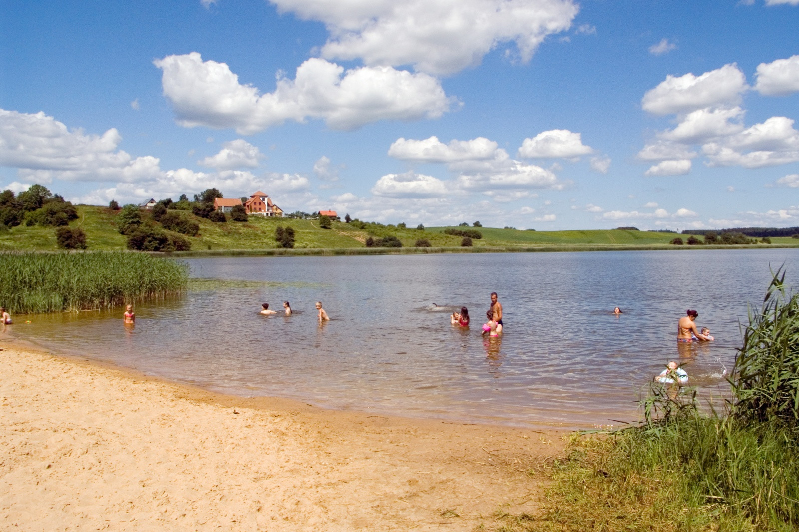 Пляж в Салдусе – фотографии Латвии