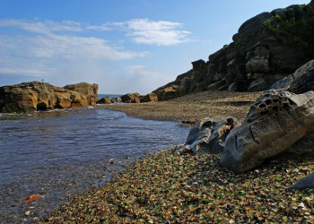 Скалы в Лазовском заповеднике, Россия. Фото 1 – фотографии России