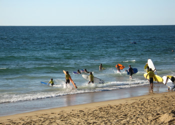 Серфинг в Капбретоне, Франция – фотографии Франции