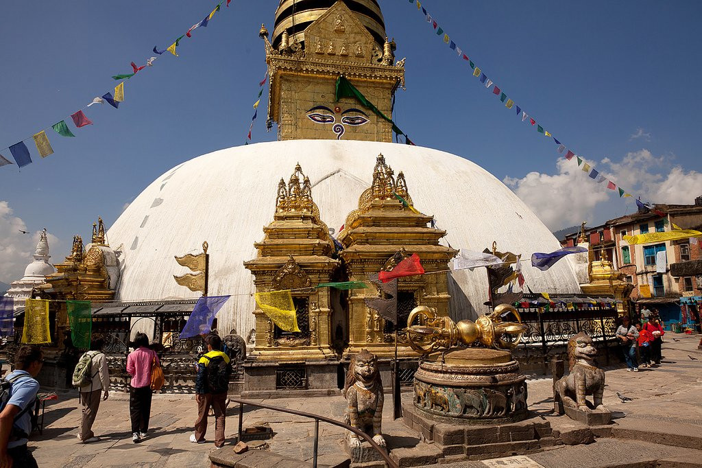 Храм Сваямбунатх (Swayambhunath) – фотографии Непала