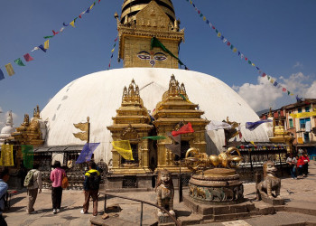 Храм Сваямбунатх (Swayambhunath) – фотографии Непала