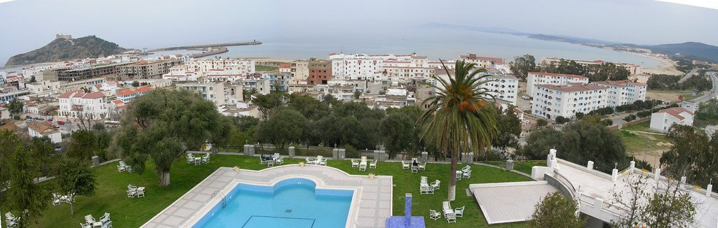 Панорамный вид острова Табарка, Северный Тунис. Фото 1 – фотографии Туниса