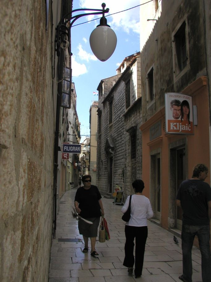 Улица в Шибеник, Хорватия. Фото 6 – фотографии Хорватии