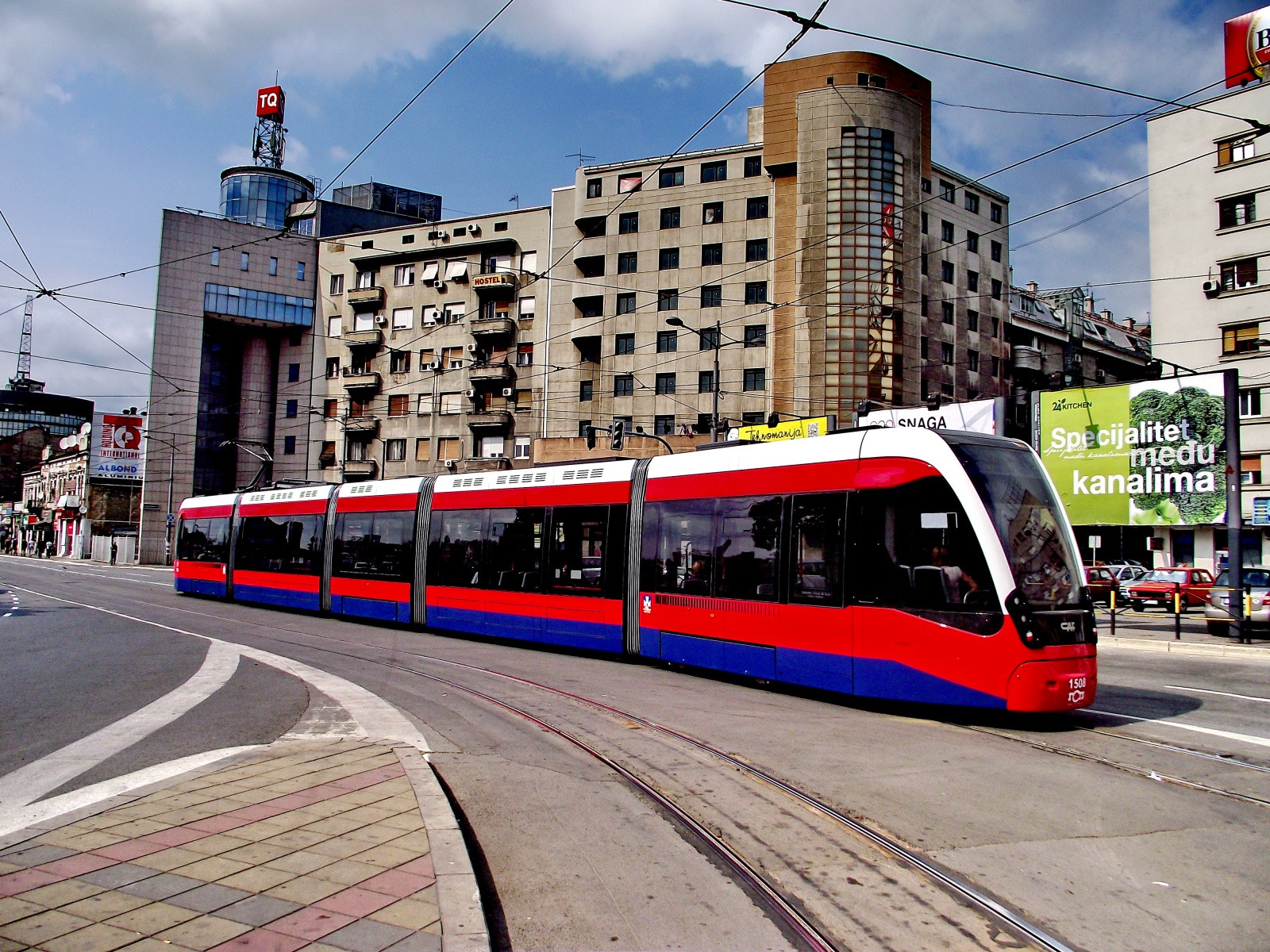 Трамвай в Белграде – фотографии Сербии