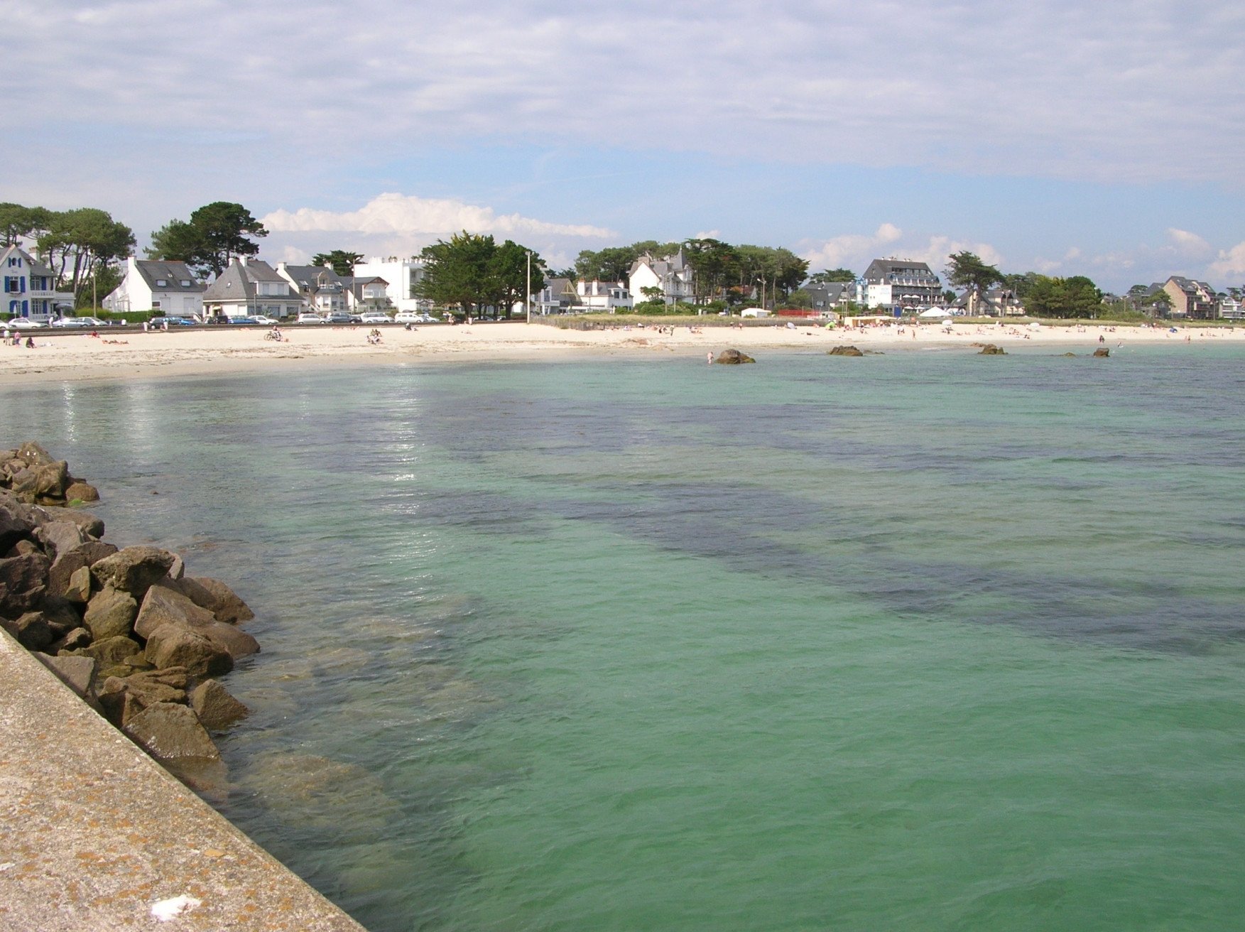 Пляж в Карнаке, Франция. Фото 1 – фотографии Франции