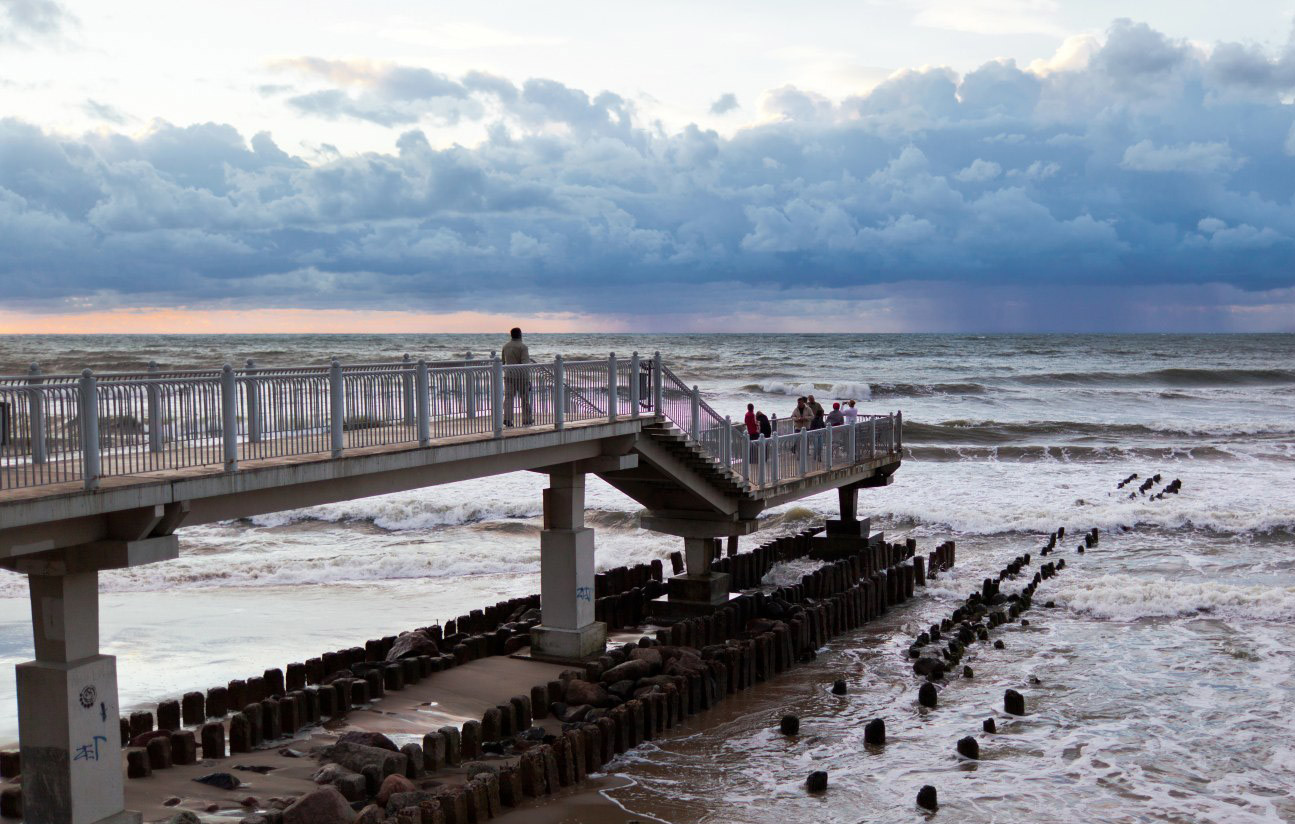 Побережье в Светлогорске, Россия. Фото 1 – фотографии России