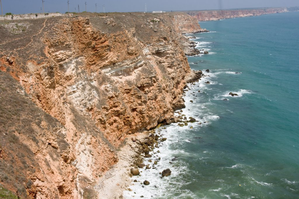 Скала в Калиакра, Болгария. Фото 1 – фотографии Болгарии