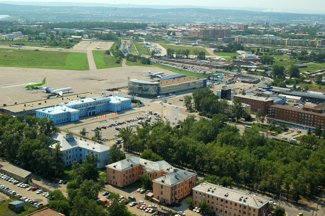 Панорамный вид Иркутска, Россия – фотографии России