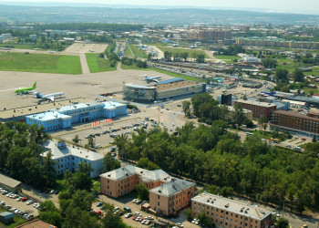 Панорамный вид Иркутска, Россия – фотографии России