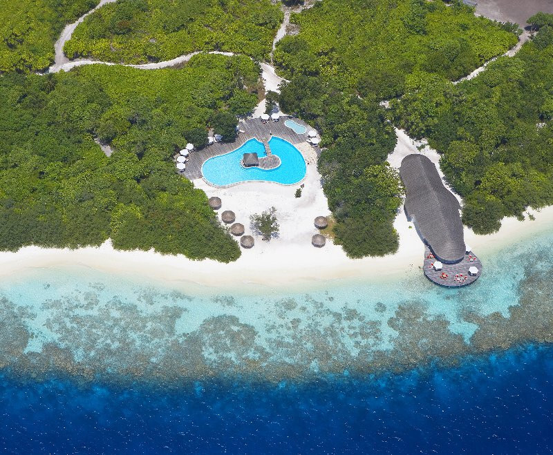 Панорамный вид в Хаа Алифу Атолл, Мальдивы. Фото 1 – фотографии Мальдивских островов