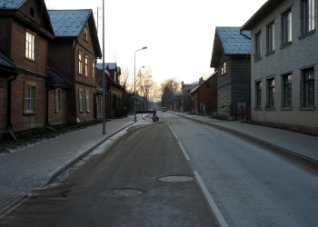 Улицы Валмиеры – фотографии Латвии