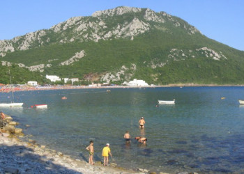 Пляж в Чань, Черногория – фотографии Черногории