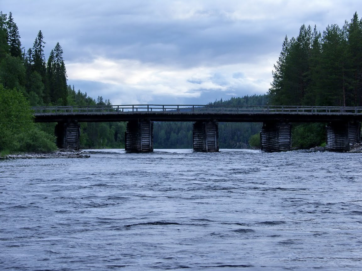 Река в Паанаярви, Россия – фотографии России
