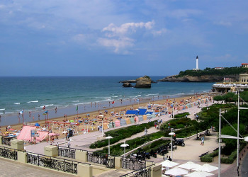 Набережная в Биаррице, Франция. Фото 10 – фотографии Франции