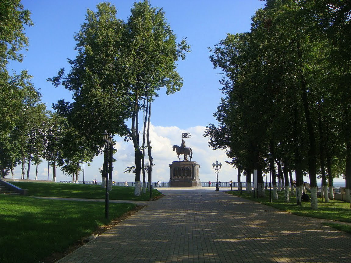 Сквер в Владимире, Россия. Фото 1 – фотографии России
